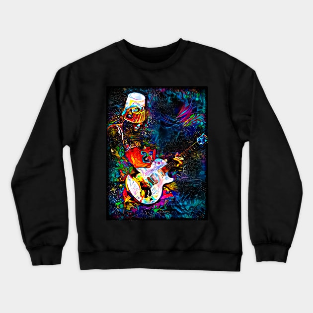 Buckethead Inner Fullness Crewneck Sweatshirt by Eratas